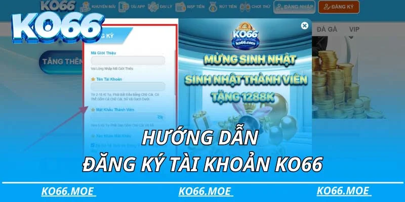 Hướng dẫn đăng ký tài khoản 